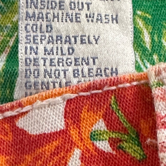 DG2 by Diane Gilman Printed Denim pants (6 Petite) - Picture 5 of 7